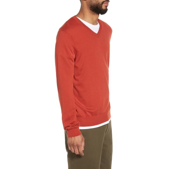 Vince. Men's Cashmere V-Neck Sweater NWT L $298 - Picture 3 of 3
